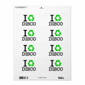 Ich recycel Disco (Vorne)