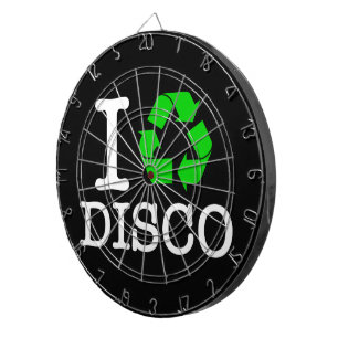Ich recycel Disco Dartscheibe
