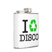 Ich recycel Disco Flachmann (Rechts)