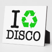 Ich recycel Disco Fotoplatte (Seite)