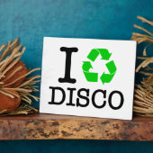 Ich recycel Disco Fotoplatte (Seite)