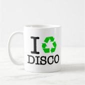 Ich recycel Disco Kaffeetasse (Links)