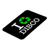 Ich recycel Disco Magnet (Linke Seite)