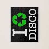Ich recycel Disco Puzzle (Vertikal)