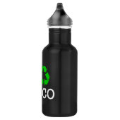 Ich recycel Disco Trinkflasche (Rechts)