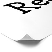 Ich Recycelnd Liebe Poster (Ecke)