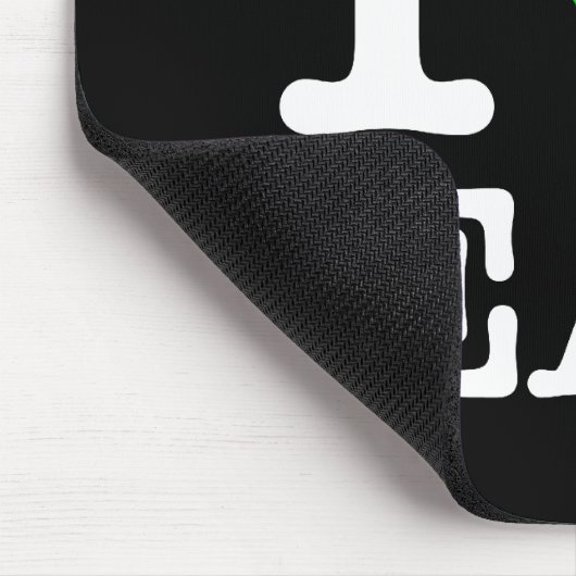 Ich Recycelte Beats Mousepad (Ecke)