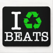 Ich Recycelte Beats Mousepad (Vorne)
