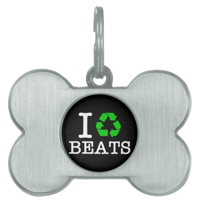 Ich Recycelte Beats Tiermarke (Vorderseite)