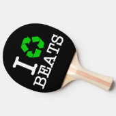 Ich Recycelte Beats Tischtennis Schläger (Seitenansicht)