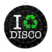 Ich Recycelte Disco Dartscheibe (vorne)