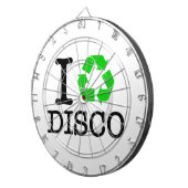 Ich Recycelte Disco Dartscheibe (Vorderseite rechts)
