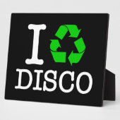 Ich Recycelte Disco Fotoplatte (Seite)