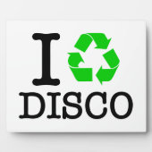 Ich Recycelte Disco Fotoplatte (Vorderseite)