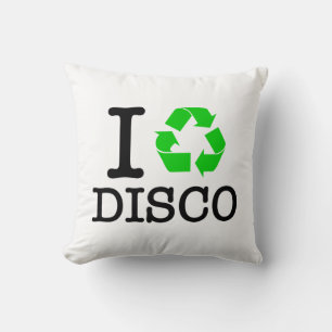 Ich Recycelte Disco Kissen