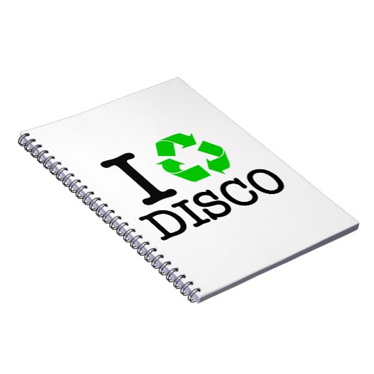 Ich Recycelte Disco Notizblock (Rechte Seite)