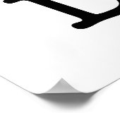 Ich Recycelte Disco Poster (Ecke)