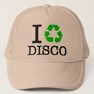 Ich Recycelte Disco Truckerkappe