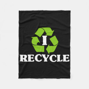 Ich Recycelte Earth Day Recycelnd mit Gerecycelt S Fleecedecke