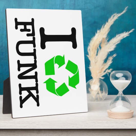 Ich Recycelte Funk Fotoplatte (Seite)