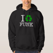 Ich Recycelte Funk Hoodie (Vorderseite)