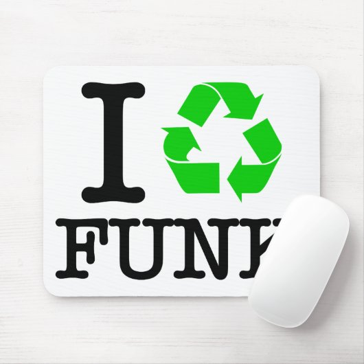 Ich Recycelte Funk Mousepad (Mit Mouse)