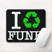 Ich Recycelte Funk Mousepad (Mit Mouse)