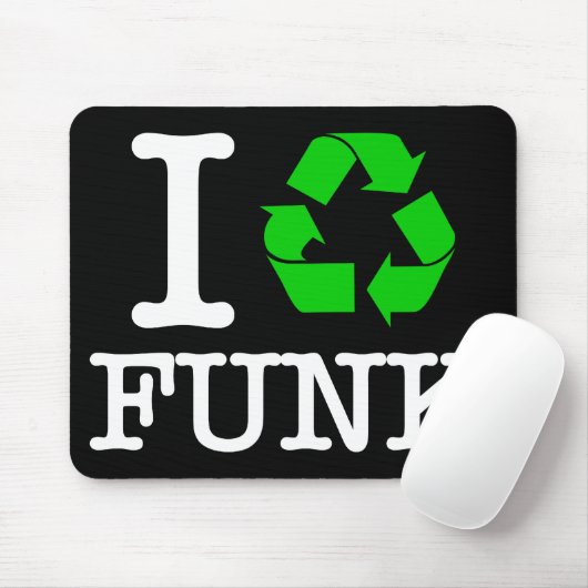Ich Recycelte Funk Mousepad (Mit Mouse)