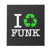 Ich Recycelte Funk Notizblock (Vorderseite)
