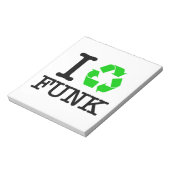 Ich Recycelte Funk Notizblock (Rotiert)