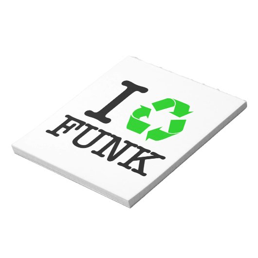 Ich Recycelte Funk Notizblock (Rotiert)