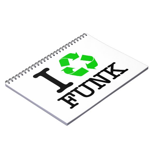 Ich Recycelte Funk Notizblock (Linke Seite)