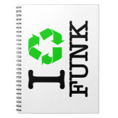 Ich Recycelte Funk Notizblock (Vorderseite)