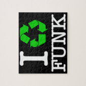 Ich Recycelte Funk Puzzle (Vertikal)