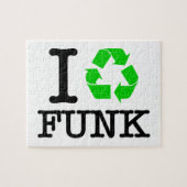 Ich Recycelte Funk Puzzle (Horizontal)