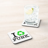 Ich Recycelte Funk Untersetzer (Rechte Seite)