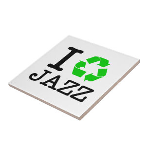 Ich Recycelte Jazz Fliese