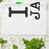 Ich Recycelte Jazz Handtuch (Gefaltet)