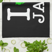 Ich Recycelte Jazz Küchentuch (Gefaltet)