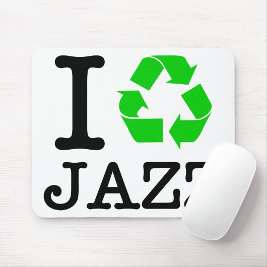 Ich Recycelte Jazz Mousepad (Mit Mouse)