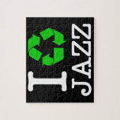 Ich Recycelte Jazz Puzzle (Vertikal)