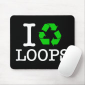 Ich Recycelte Loops Mousepad (Mit Mouse)