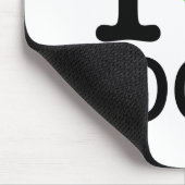 Ich Recycelte Loops Mousepad (Ecke)