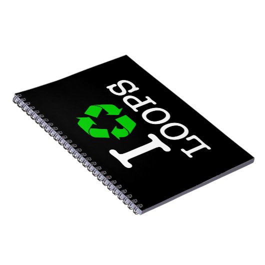 Ich Recycelte Loops Notizblock (Rechte Seite)