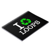 Ich Recycelte Loops Notizblock (Linke Seite)