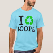 Ich Recycelte Loops T-Shirt (Vorderseite)