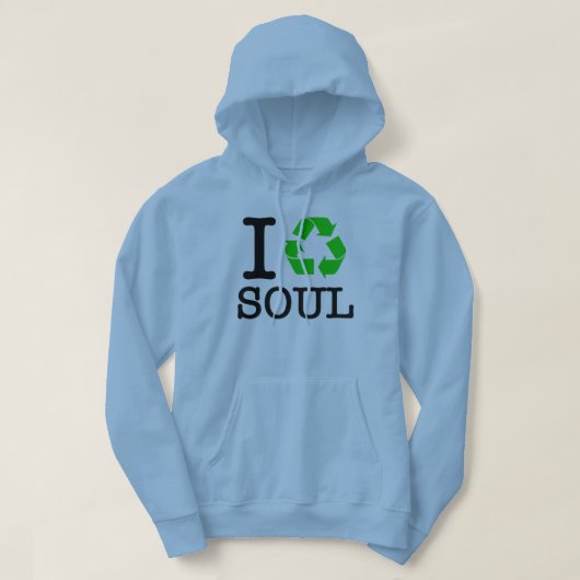 Ich Recycelte Soul Hoodie (Design vorne)