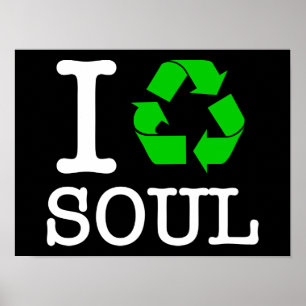 Ich Recycelte Soul Poster