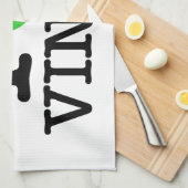 Ich Recycelte Vinyl Geschirrtuch (Viertel Falte)