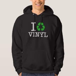 Ich Recycelte Vinyl Hoodie